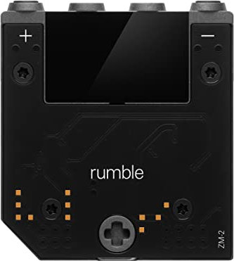 Teenage Engineering Rumble Module Subwoofer für OP-Z für Sequencer (Synthesizer Vibrationsmodul einfache Installation Intensitätsregelung Silent Metronome Mode Frequenzgang 10-150 hz) Schwarz TEE0063