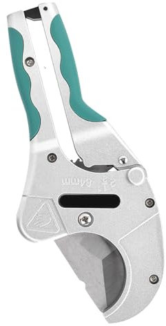 Garosa Rohrschneider für Plastikrohr und Verbundrohre, Schlauchschere mit Ratchet Funktion, 64 mm / 2-1/2 Zoll, Heavy Duty Werkzeug für Kunststoffrohre