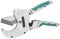 Cortatubos de Tubo Cortador de Tubo de Plástico Con Trinquete Tijeras de Corte de Manguera de Trinquete de 2-1/2in 64 Mm Herramienta de Corte de Alambre de Alta Resistencia para Cortar Tubos de PVC