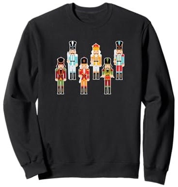 Casse-Noisette Soldats Noël Sweatshirt