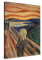 PICANOVA – Edvard Munch – The Scream 30x40cm – Bild auf Leinwand – Premium Kunstdruck Auf 2cm Holz-Keilrahmen Für Schlaf- Und Wohnzimmer – Klassische Kunst