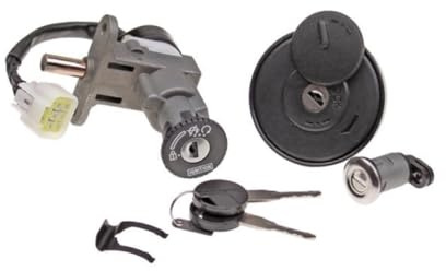 Zündschloss inkl. Schlüssel passend für CPI Hussar, Oliver, Aragon, Keeway, Generic XOR, Ideo 50ccm 2T Roller | Schlosssatz für Roller