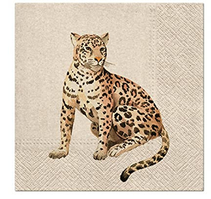 Leopard Safari 20 Servietten