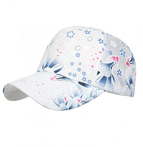 Spitze Blume Mode Damen Atmungsaktive Spitze Blume Baseballmütze Basecap Baseball Kappe Mütze Sonnenhut (Kleine Blumen Baseballmütze)
