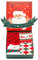 Tassorm 4 Paar Weihnachtssocken Damen und Herren Unisex Einheitsgröße in Geschenkbox, Christmas Socks mit Weihnachtsmotive Geschenkideen Baumwolle Weihnachten Socken (Weihnachtsmuster)