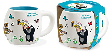 Trötsch Der kleine Maulwurf 3D Keramiktasse Lieblingstasse Musik: Kaffeetasse Teetasse Geschenkidee Geschenk Tasse