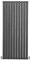 Designer Radiators 160 x 70cm Flat Panel Modern Central Heating Anthracite Grey Vertical Column Double Panel Wall Mounted Slimline Kitchen Living Room Bathroom Commercial Cleaning Brush & Fixing Kit