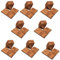 Joparri 88er Pack Holzfliesen für Balkon 30x30 cm - 8 m²- Terrassenfliesen aus Akazien-Holz - Drainage Bodenbelag Holzboden Klicksystem Balkonfliesen Patio & Balkon