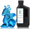 YOUSU 3D Druckerharz, 405 nm UV schnellhärtendes 3D Metallharz, für LCD DLP 3D Drucker, fügt Metallharz hinzu und präsentiert in einem bestimmten Winkel metallischen Glanz,Blau