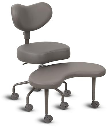 Pipersong Meditationsstuhl Profi-Version, Schreibtischstuhl für das Heimbüro, Stuhl für das Sitzen im Schneidersitz mit höhenverstellbarer Rückenlehne und verstellbarem Hocker, flexibles Design für