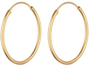 Elli Ohrringe Damen Creolen Filigran Klassisch in 925 Sterling Silber