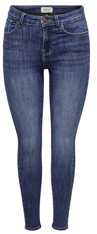ONLY ONLPOWER MID SK Pushup DNM TAI012 NOOS | Skinny Fit, Casual, Bei max. 40 grad im schongang waschen