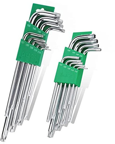 Chiave a brugola scanalata interna con chiave a foro centrale Set cacciavite Torx Strumento manuale Chiave a stella