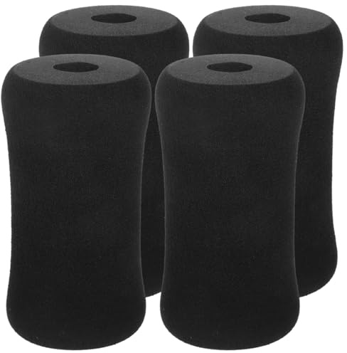 Happyyami Lot de 4 roulements à rouleaux pour salle de sport, manchons de fitness, accessoires pour entraînement abdominaux et pièces de rechange