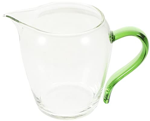 TOPBATHY Saucière En Verre Pichet À Sauce Tasse À Thé Distributeur De Vinaigrette Pichet Polyvalent Pour Sauces Et Boissons