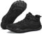 DOBOLIN Barefoot Stivali da Neve Donna Uomo Caldo Antiscivolo Caloroso Inverno All'aperto Escursionismo Scarpe Impermeabile Nero 39