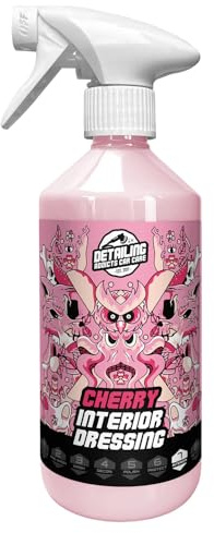 Detailing Addicts Car Care Cherry Interior Dressing 500ml Spray, Revive and Protect Vehicle's Interior Plastics and Vinyl,