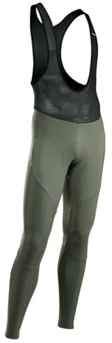 Nortwave Active Gel MS 2025 - Pantaloni lunghi da ciclismo, colore: verde/nero