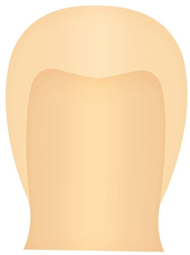 Mikinona 2 Stück Glatzenperückenkappe Aus Latexmaterial Für Erwachsene Mönchszubehör Für Halloween Realistische Glatze Leicht Zu Tragen