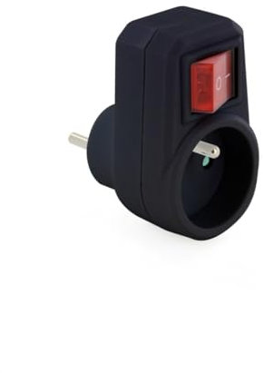 CHACON Prise on/Off - Easy Switch Noir