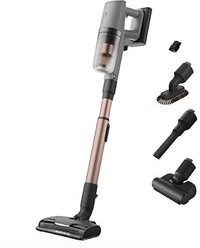 Electrolux EP82AB25UG 800 Series Animal - Aspirapolvere verticale a batteria, fino a 90 minuti di autonomia, grigio