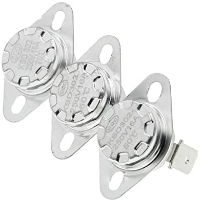 10 termostatos KSD301/KSD302 40~300 C Cerámica 16 A250 V 45 C 50 C 55 C 60 C 75 C 80 C Grados Normalmente Cerrado Abierto (Color: 80 A)(70a)