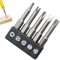 Cacciavite Bit Set, Triangolo Inserto Avvitatore Punte 5 Pz Set Di Punte Per Cacciavite A Forma Di U, Robusto Utensile Per Cacciavite Interno Triangolare Tipo (1,97x0,25 Pollici)