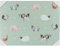 New Green Animal Print Durable Glass On The Farm Worktop Saver Chopping Board Glass Textured Cutting Protect Your Kitchen Surfaces and Maintain Their Finish for a Long Time -N14