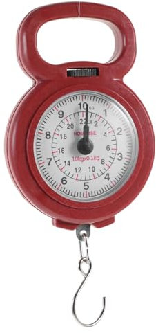 CALLARON Manuelle Kofferwaage mit Haken bis 10kg, Leichte Handwaage