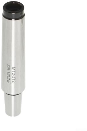 Robusto adaptador de portabrocas para Morse Tapper #2 a Jacobs Tapper #1/4 pulgadas