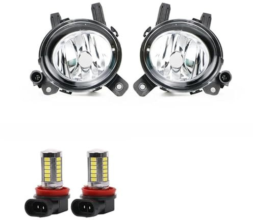 Paraurti Anteriore Fendinebbia Per BMW F20 F21 F22 F23 F45 F46 F30 F31 F34 F32 F33 F36 Gruppo Fari Fendinebbia Paraurti Anteriore Luce Antinebbia 63177248911 63177248912(Pair With LED L10)
