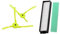 Tbrov 4 Pezzi/Lotto (1 Paio di spazzole Laterali + Filtro HEPA + Filtro Spugna) compatibili con LG Hom-Bot ROBOKING Robot Aspirapolvere Ricambi Accessori Hom Bot