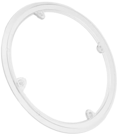 TOYANDONA Fahrrad Kettenblattschutz Kunststoff Robust Passend für Mountainbike Kettenblatt Vollschutz Kompatibel mit Verschiedenen Modellen Stilvolles Design Einteiliger Kettenschutz Weiß