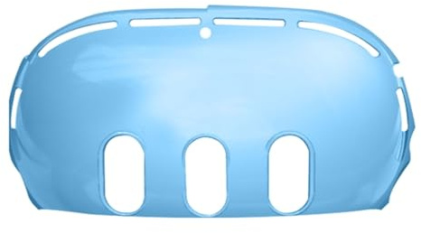 Wigento Schutzgehäuse Meta Quest 3 Schutzhülle Transparent Hellblau