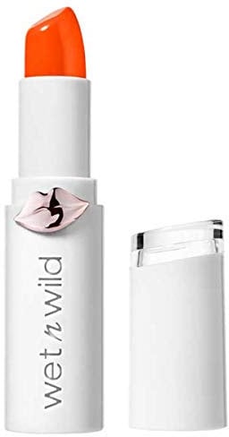 wet n wild, Megalast Lipstick, feuchtigkeitsspendender Lippenstift, glänzendes Finish, Formel mit Micro-Kügelchen, natürliche Meerespflanzen, Coenzym Q-10, Vitamin A & E, Tanger-ring the Alarm
