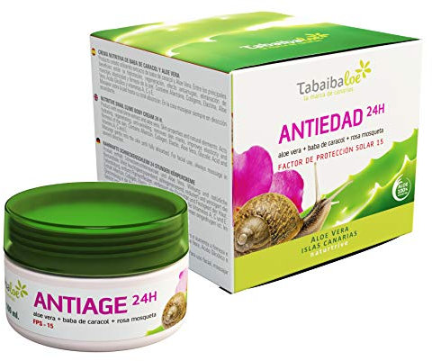 TABAIBA aloe vera Aging creme gesicht regeneriende 24h, 100 ml