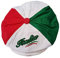 Tri-Color Italia Script Gatsby Cap – Bunte italienische Mütze – FBM Italy Kollektion von Italian Pride Products bei PSILoveItaly, Farbe, Einheitsgröße
