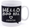 Froster Tazza Lavagna Gigante, Grande Tazza con Lavagna, XXL 800 ml, Disegna o Scrivici Sopra, Gesso Incluso