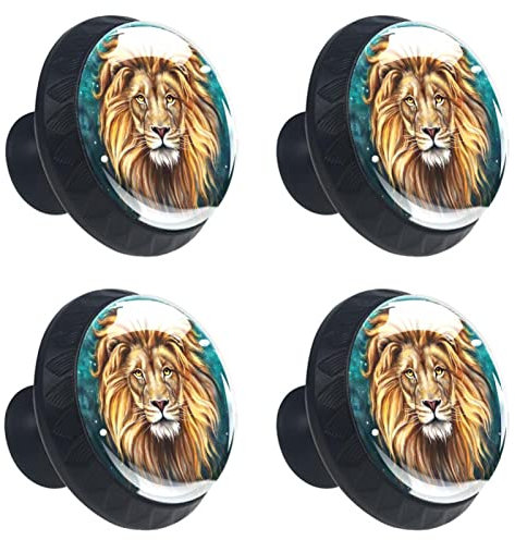 Brauner Löwenkopf Tierkönig