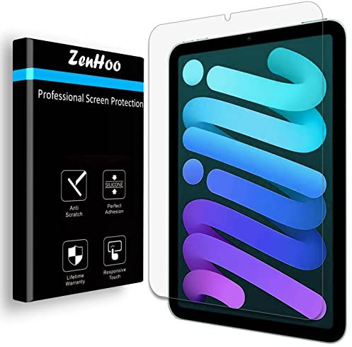 Para iPad Mini 6 (2021) Protector de pantalla de vidrio templado anti luz azul, protección ocular, ZenHoo