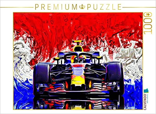 CALVENDO Puzzle Wie der Vater Jos, so der Sohn Max: der Niederländer Max Verstappen Gilt als Jahrhunderttalent. 1000 Teile Lege-Größe 64 x 48 cm Foto-Puzzle Bild von DeVerviers