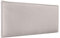 DHOME Tête de lit en Lin Naturel uni avec Bordures Tête de lit rembourrée Chambre à Coucher Moderne Top Trending (Beig, 80cm (Lits 70/80))