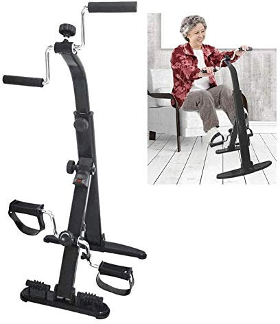 Mini Bike Heimtrainer Training Bike Arm and Bein Trainer - Arm & Bein Trainingshändler Tragbares Pedal -Training - Fitnessgeräte for Senioren Und Ältere Menschen - Pedal -Trainingfahrrad