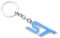 GÉNERIC Porte-clés Pendentif de Voiture, pour Ford St Focus Fiesta Ecosport Mondeo Kuga Fusion Accessoires de Voiture,B-11 * 2.3 CM