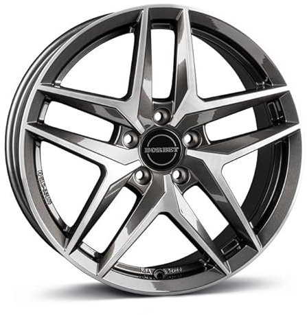 Borbet Felge Z 8.5x20 ET43 5x112 mistral anthracite glossy polished Z 852043112566,5MAGP