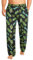 RICK AND MORTY Herren-Schlafanzughosen - Weihnachts Pyjamahosen für Herren - Schlafhose Herren Lang (Schwarz/Grün, L)