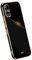 Topme Silikonhülle für Samsung Galaxy A71 4G (6.7 Inches), [handyhülle im Goldrand-Stil] - Schwarz