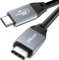 OHBUYAGN USB C to USB C Cable 100W Fast Charging, 20Gbps Type-C Charger Cable, Support 5K/4K@60Hz Video Compatible for iPhone 15/15 Pro/Pro Max, Galaxy S22 S21 and More Type-C Devices 1M