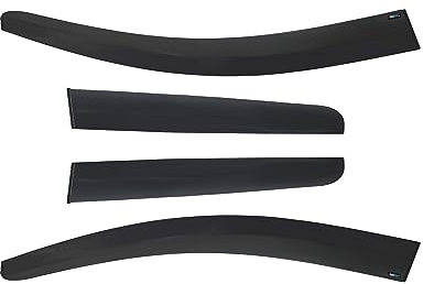 BREMER SITZBEZÜGE Windabweiser Regenabweiser 4-TLG kompatibel mit Nissan Qashqai 1 J10 SUV (2006-2013)