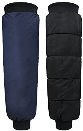 Knieschoner Mottorad Kniewärmer Herren Damen Kniebandage Winter Knieorthese Wasserdicht Legwarmers Verdicken Plüsch Knieschützer Thermo Beinwärmer Fahrrad Beinstulpen